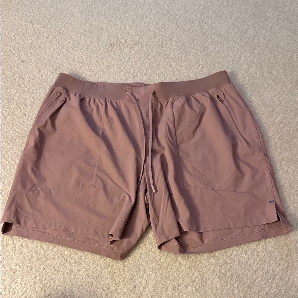 Lululemon Men's Mauve Shorts - Picture 5 of 9